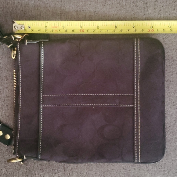 COACH  - BLACK CROSSBODY BAG - Picture 8 of 12